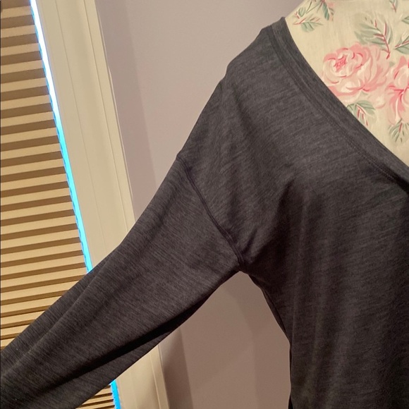 Z Supply Charcoal Long Sleeve Tee - Picture 5 of 12